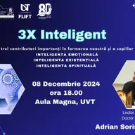 Conferinta ”3 x Inteligent” - diac. Adrian Sorin Mihalache