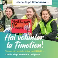 Timotion cauta voluntari pentru a 11-a editie a evenimentului