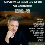 Recital de pian: Centenar Erik Satie 1925-2025