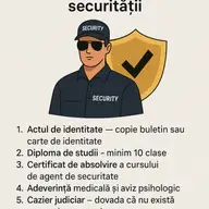 Ce acte sunt solicitate la angajarea în domeniul securității