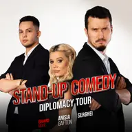 Stand-up Comedy cu Anisia Gafton, Serghei și Eduard Moise - „Diplomacy Tour”