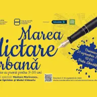 Piața Libertății din Timișoara, transformată într-o sală de clasă în aer liber la „Marea Dictare Urbană”