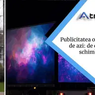 Publicitatea outdoor de ieri și de azi: de ce digitalul a schimbat totul