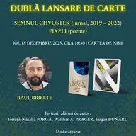 Dublă lansare de carte la Timișoara