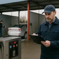 Spălătoria auto self-service: investiția merge, dar cine are grijă de ea după?