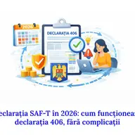 SAF-T în 2026: cum funcționează declarația 406, fără complicații