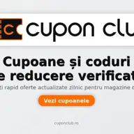 CuponClub.ro platformă românească pentru coduri de reducere și vouchere