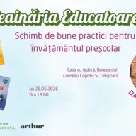 Ceainaria Educatoarelor - Schimb de bune practici pentru Invatamantul prescolar
