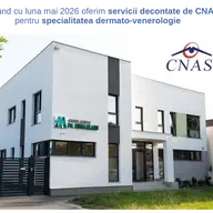 Servicii medicale decontate de CNAS pentru specialitatea dermato venerologie