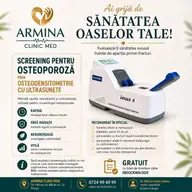 Consult CNAS pentru osteoporoză