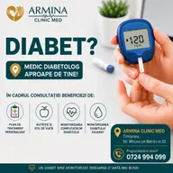 Consult diabet gratuit prin CNAS