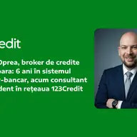 Răzvan Oprea, broker de credite în Timișoara: 6 ani în sistemul financiar-bancar, acum consultant independent în rețeaua 123Credit