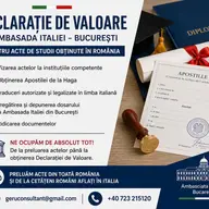 Obținere Declarație de Valoare pentru Italia