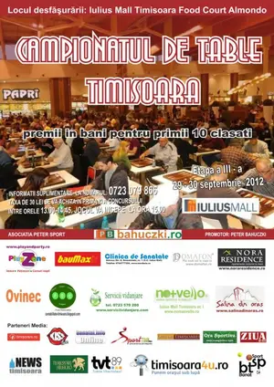 Campionatul de Table Timisoara - etapa a III - a