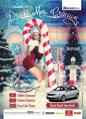 Campania Draga Mos Craciun la Iulius Mall