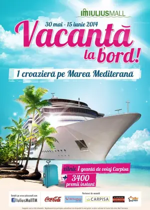 Cumparaturile la Iulius Mall te trimit intr-o croaziera pe Marea Mediterana