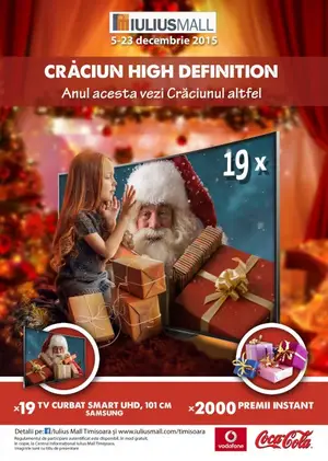 Craciun High Definition la Iulius Mall