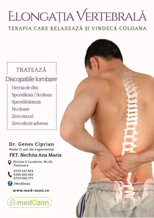 Fiziokinetoterapie si recupera medical la Clinica MedOzon Timisoara