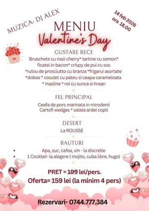 Valentine's Day la Restaurant La Rousse
