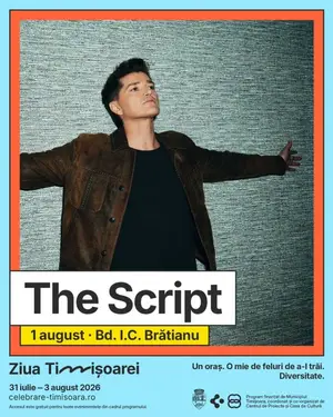 Concert The Script la Ziua Timișoarei 2026