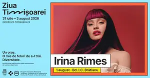 Irina Rimes la Ziua Timisoarei 2026