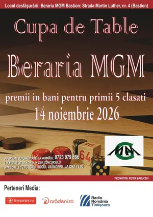 Cupa de table Beraria MGM