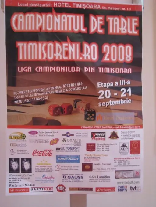 Campionatul de table 21 09 2008