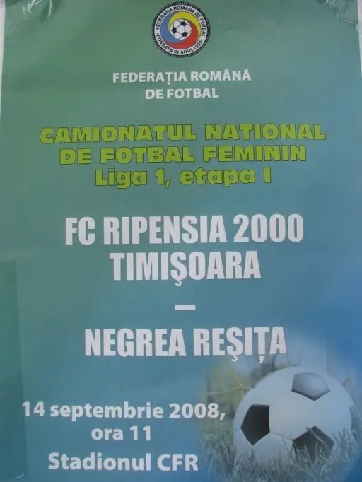 Fc Ripensia 2000 - Negrea Resita