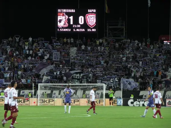 Poli Timisoara - Rapid Bucuresti 1-0