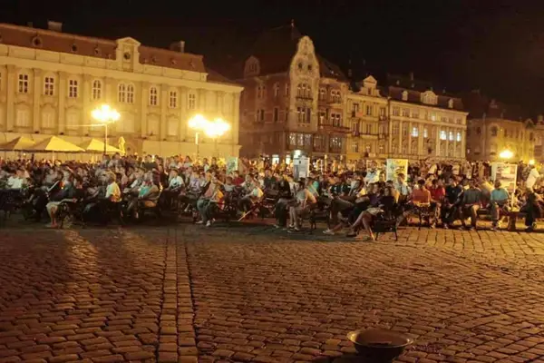 Timisoara - Stuttgart in Piata Unirii 26 08 2009