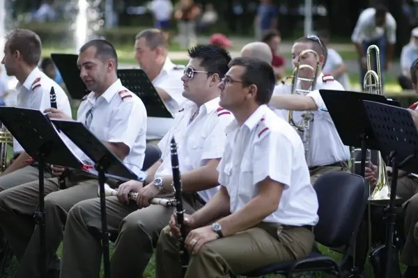 Concert Fanfara Militara Timisoara in Parcul Central