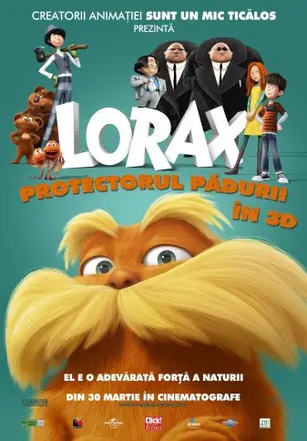 Lorax. Protectorul padurii 3D - AG