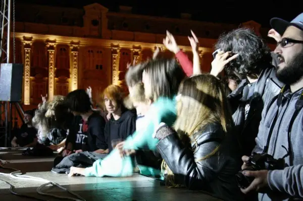 Concert Cargo, Blazzaj si Fely and The Band in Piata Unirii 13 05 2012