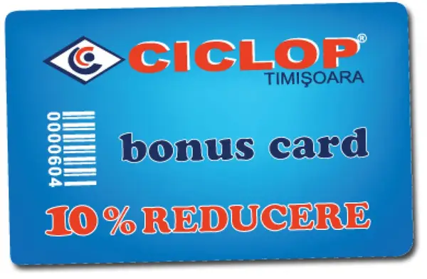 Ciclop Bonus Card