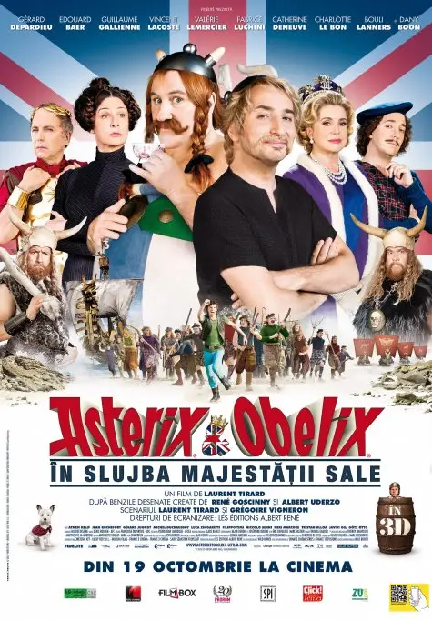 Asterix si Obelix : In slujba Majestatii Sale- 3D - AG