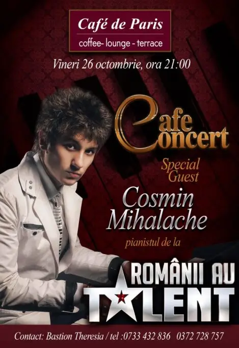 Concert Cosmin Mihalache
