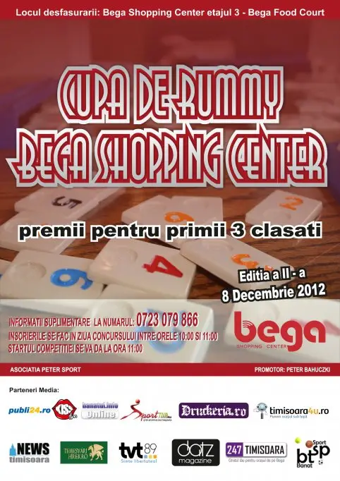 Cupa de Rummy Bega Shopping Center