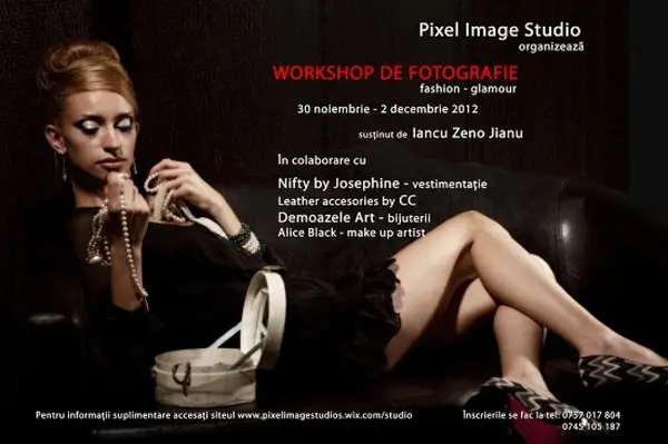Workshop de fotografie fashion si glamour