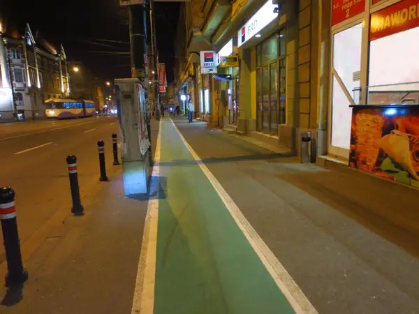 Pista bicicleta - Bulevardul 16 Decembrie 1989 din Timisoara