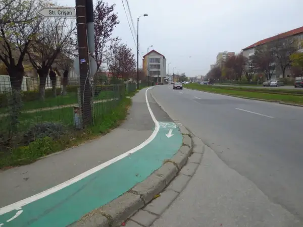 Pista bicicleta - Bulevardul Cetatii