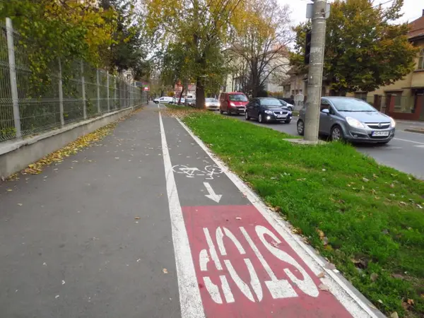 Pista bicicleta - Bulevardul Eroilor de la Tisa