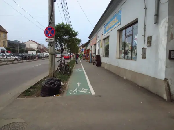 Pista bicicleta - Bulevardul Iuliu Maniu