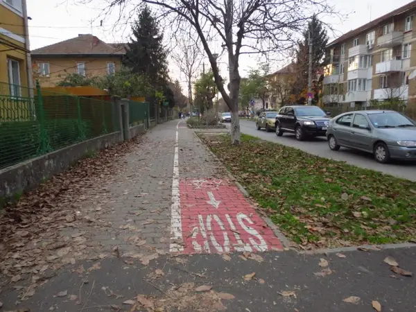 Pista bicicleta - Bulevardul Victor Babes