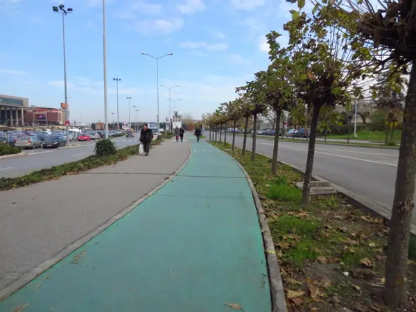 Pista bicicleta - parcare Iulius Mall
