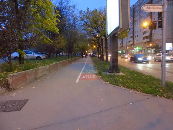 Pista bicicleta - Strada Gheorghe Lazar