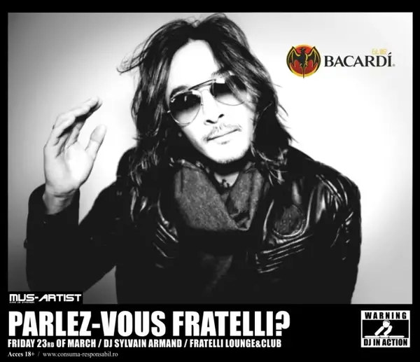 Bacardi presents DJ Sylvain Armand