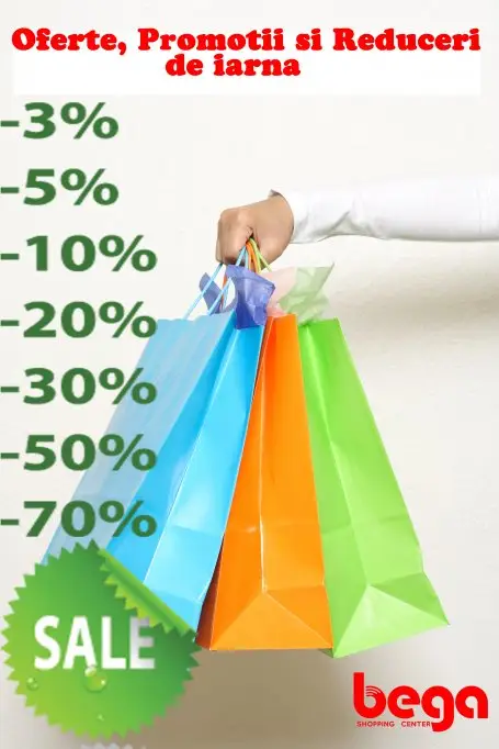 Oferte, Reduceri si Promotii de Iarna, la Bega Shopping Center