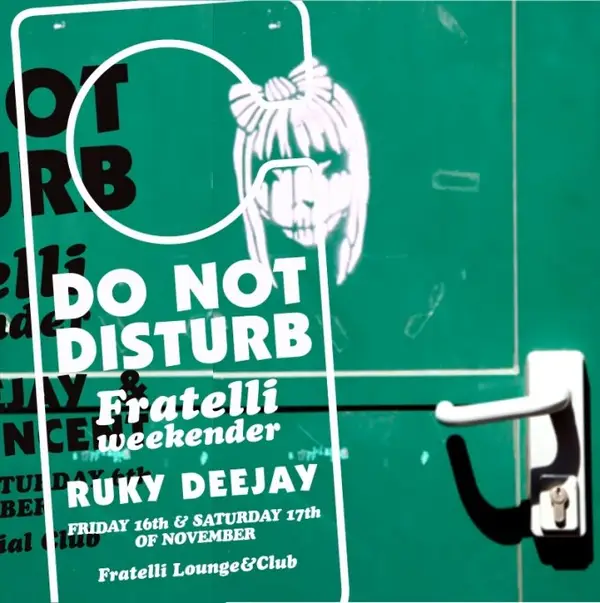DO NOT DISTURB
