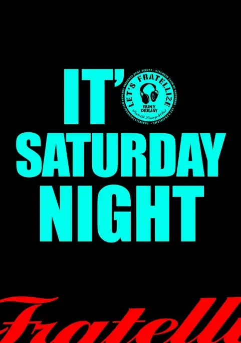 Saturday night in Fratelli Lounge
