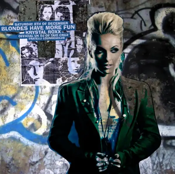 Krystal Roxx, the official UK DJ of Taio Cruz